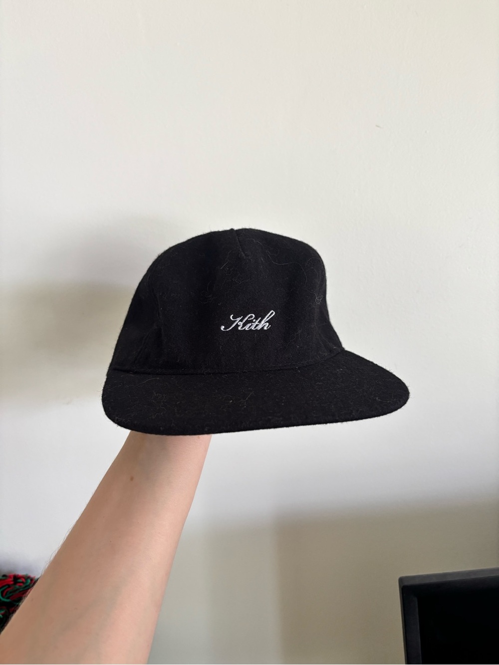 Kith Black adjustable Hat with Kith & Kin Label